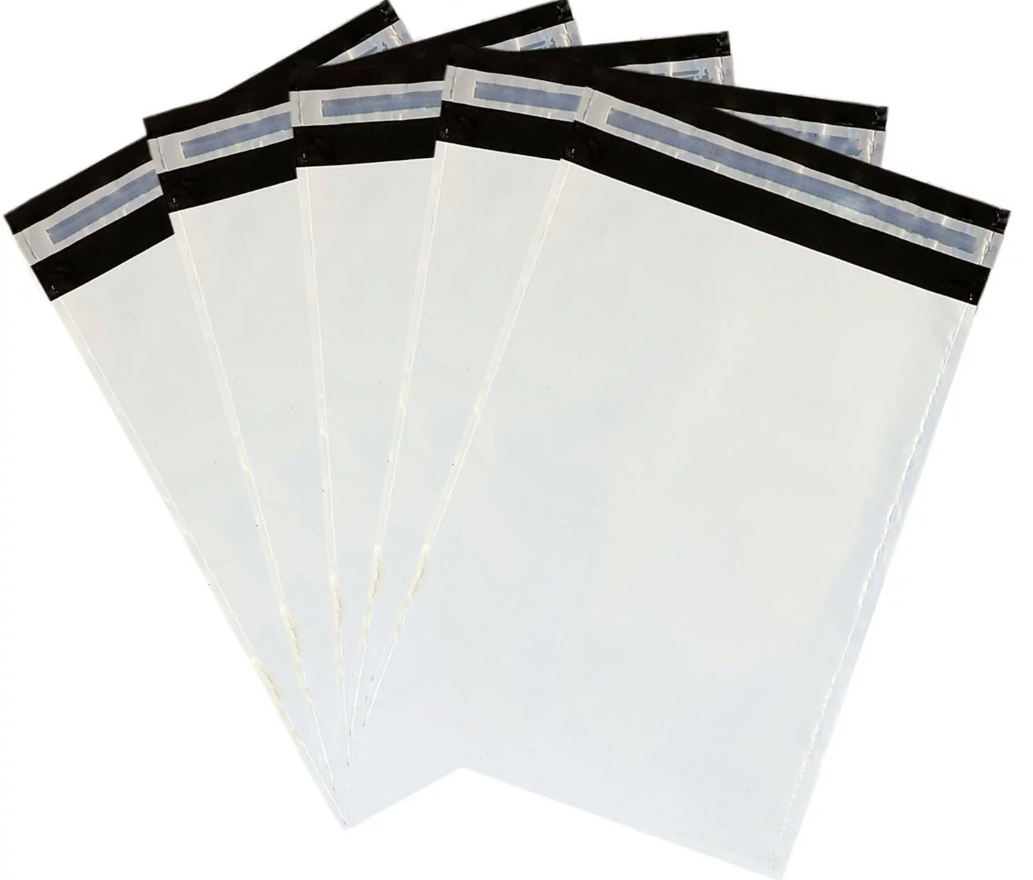 500 Enveloppes plastique opaques 80 microns N°2 245x325mm - Harry plast