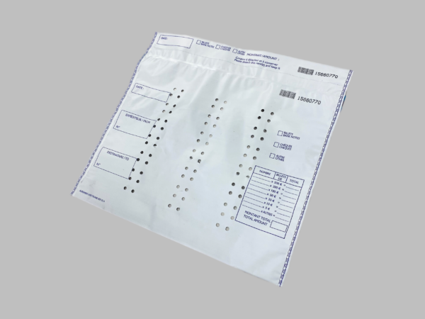 500 Pochettes plastique sécurisées Axytrans - 02A