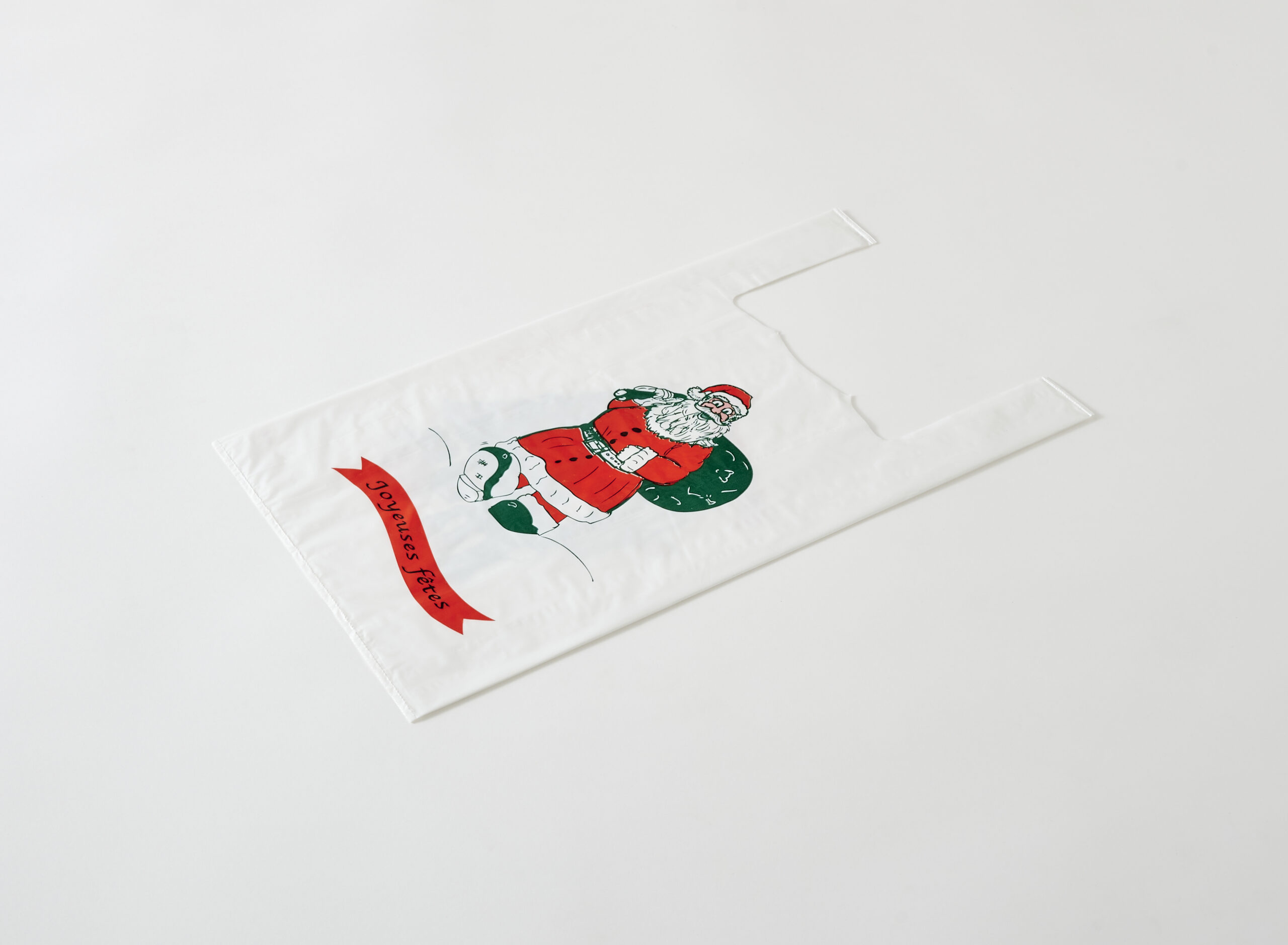 500 Sacs plastique Père Noël