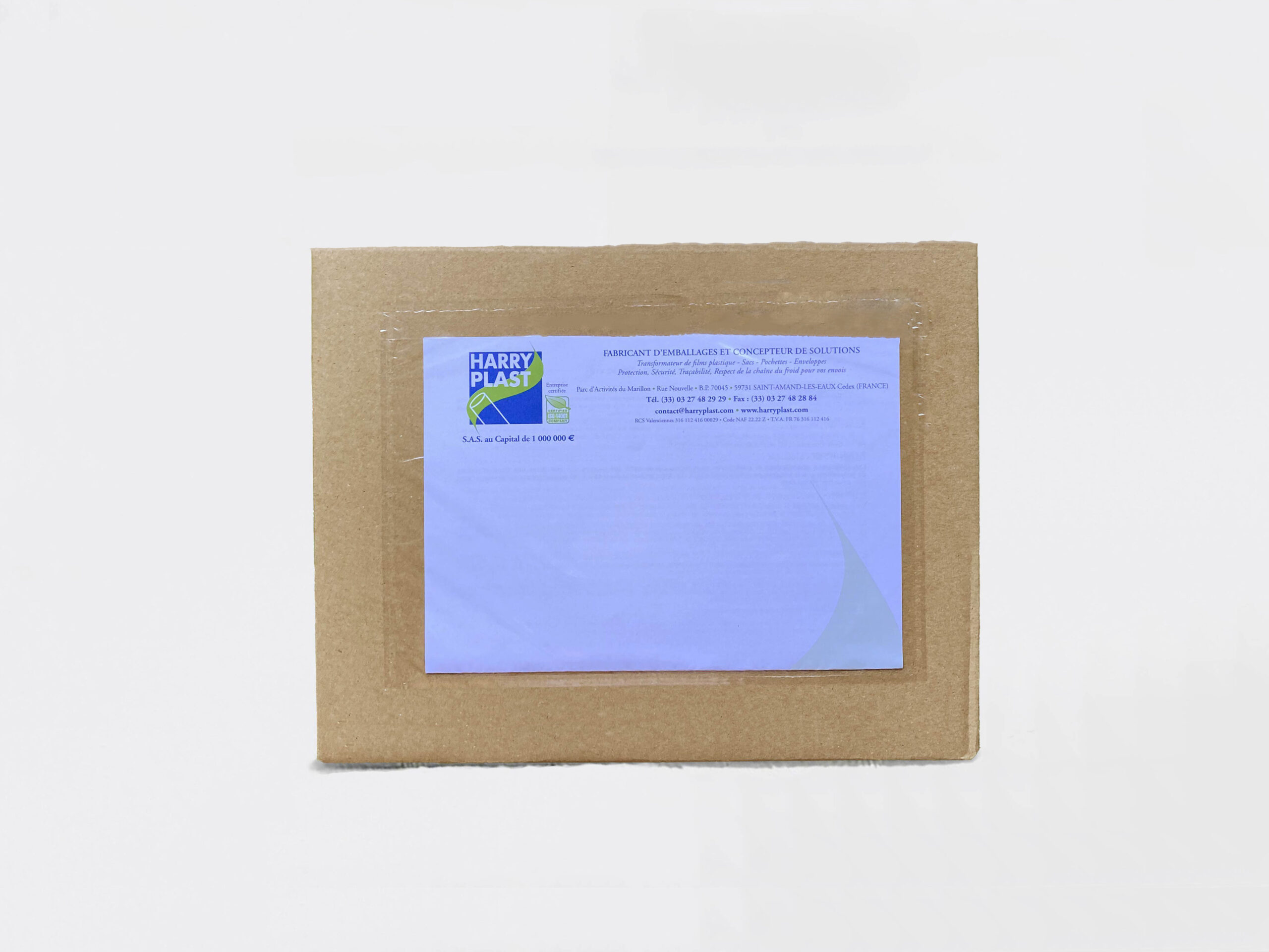 500 Enveloppes plastique opaques 80 microns N°1 185x230mm - Harry
