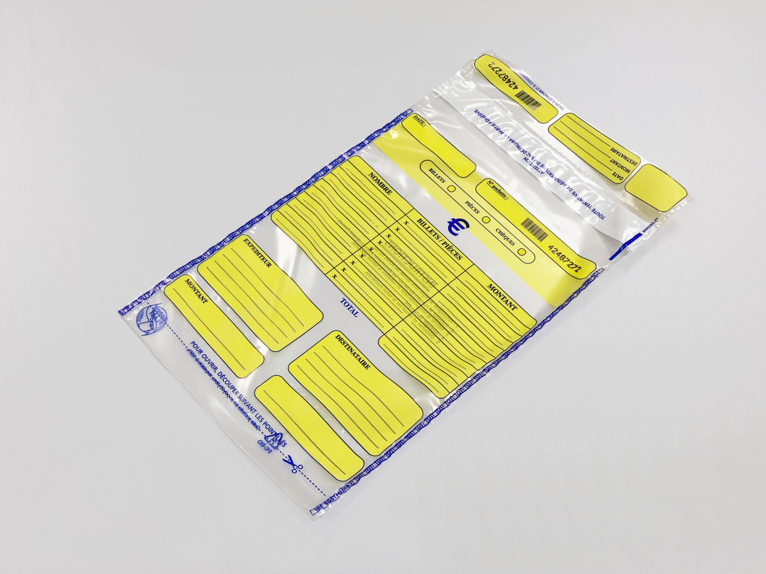 Sachet antistatique ESD, Fermeture à ZIP, Lot de 50